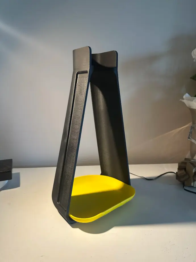 Support sur mesure avec bac de récupération 